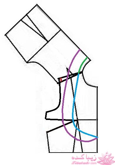 آموزش دوخت لباس مجلسی