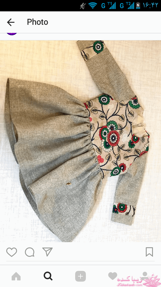 آموزش خیاطی لباس کودک