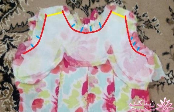 آموزش خیاطی لباس کودک