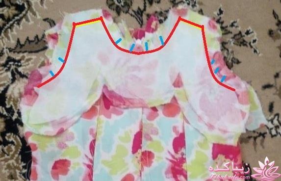 آموزش خیاطی لباس کودک