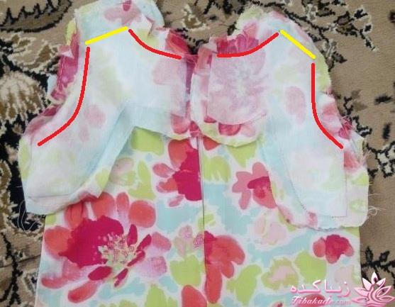 آموزش خیاطی لباس کودک