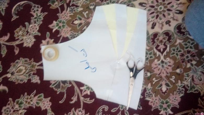 آموزش دوخت لباس مجلسی