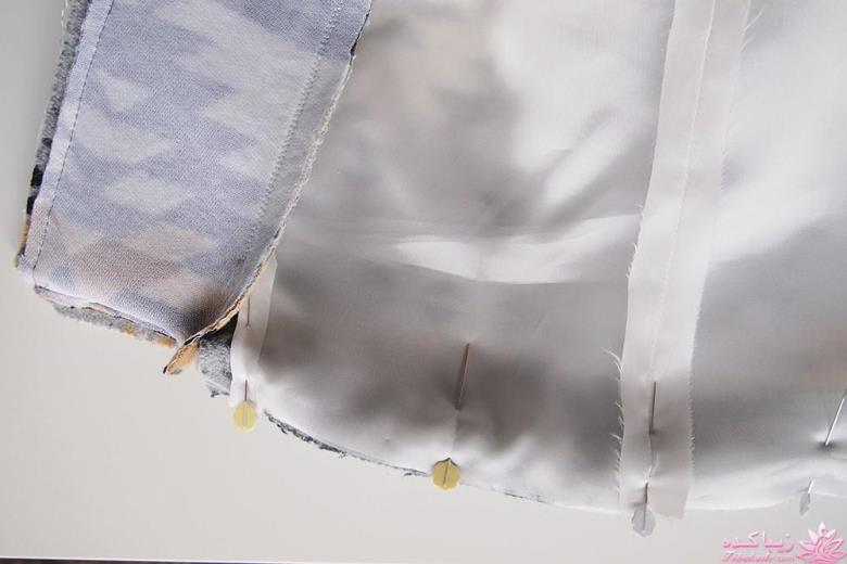 آموزش دوخت مانتو