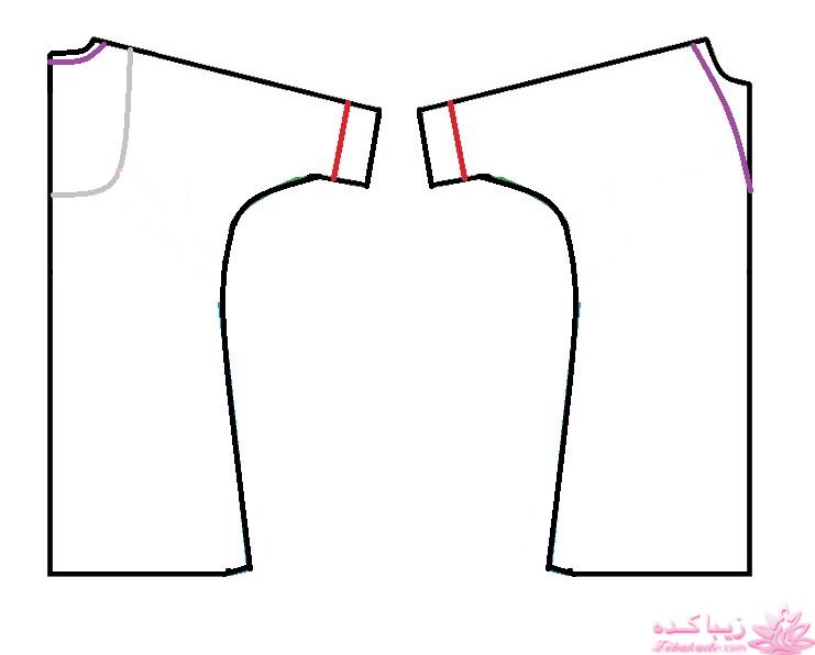 آموزش دوخت مانتو