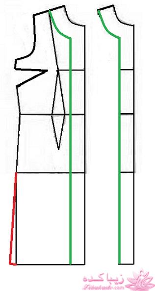 آموزش دوخت مانتو