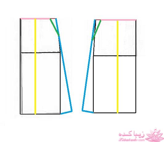آموزش دوخت لباس مجلسی