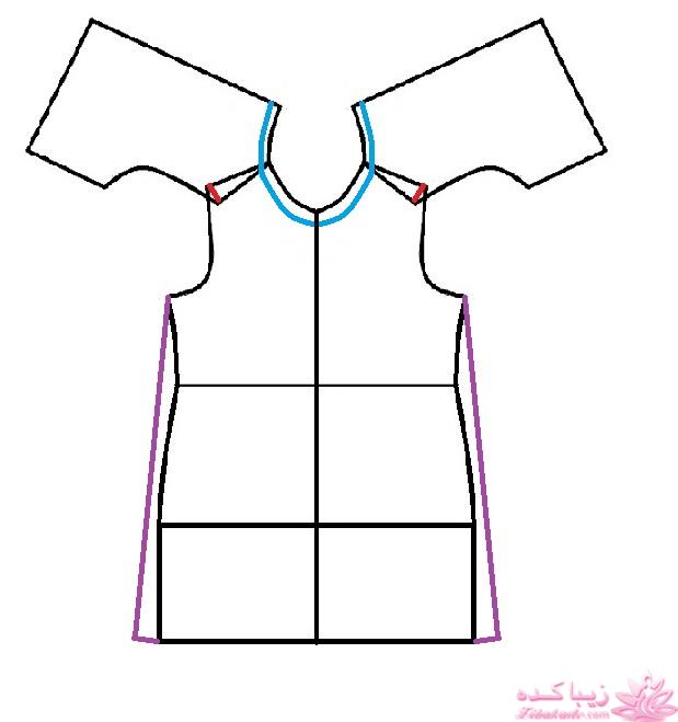 آموزش خیاطی لباس کودک