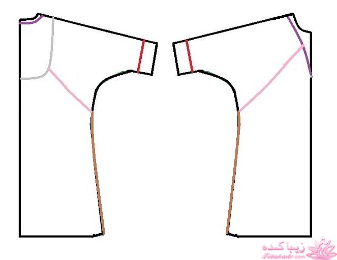 آموزش دوخت مانتو