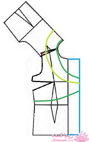 آموزش دوخت لباس مجلسی