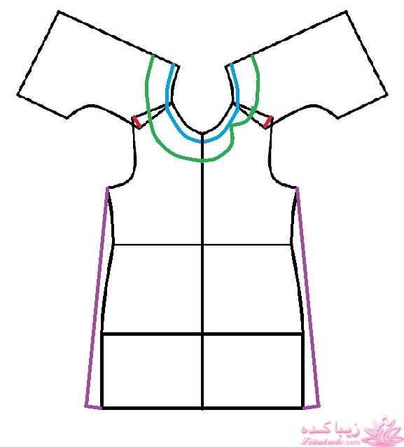 آموزش خیاطی لباس کودک
