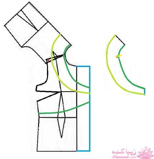 آموزش دوخت لباس مجلسی