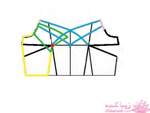 آموزش دوخت لباس مجلسی