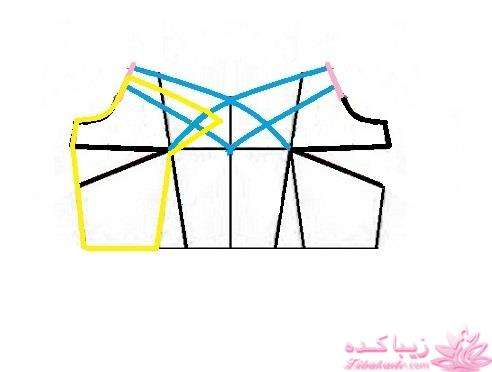 آموزش دوخت لباس مجلسی