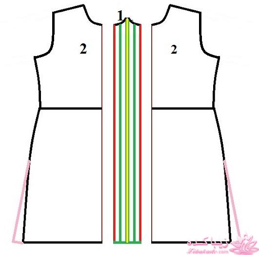 آموزش خیاطی لباس کودک