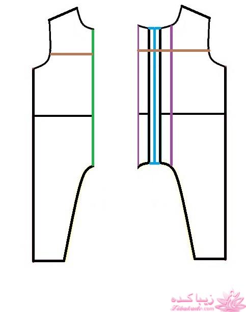 آموزش خیاطی لباس کودک