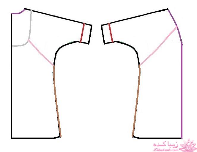 آموزش دوخت مانتو