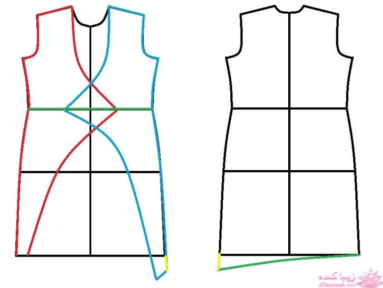 آموزش دوخت مانتو