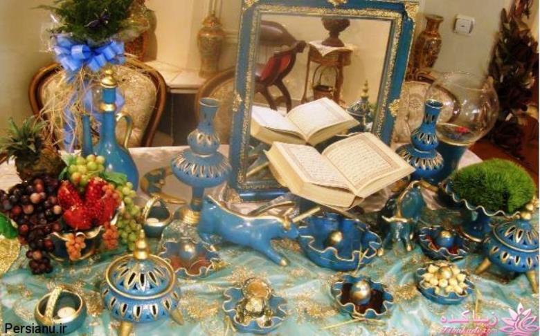 نمونه هایی از هفت سین های بسیار زیبا