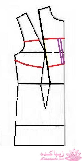 آموزش دوخت لباس مجلسی