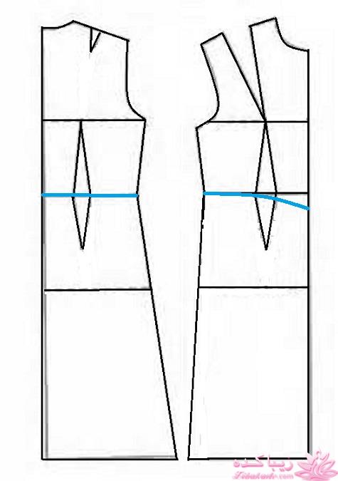 آموزش دوخت مانتو