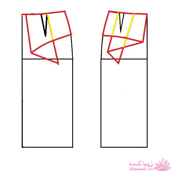 آموزش دوخت لباس مجلسی