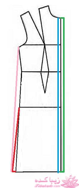 آموزش دوخت مانتو