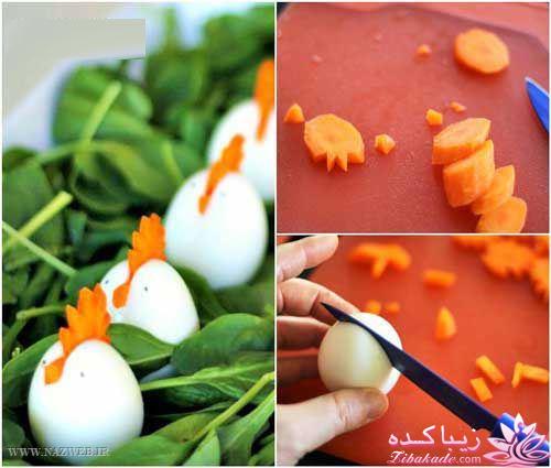 امسال تخم مرغ های عید را جور دیگر تزیین کنیم
