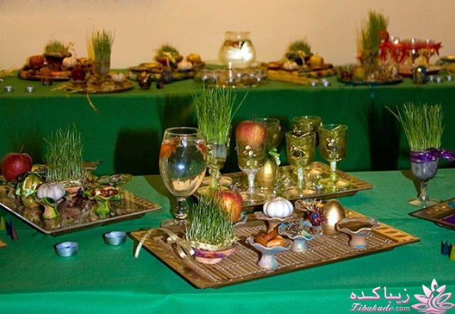نمونه هایی از هفت سین های بسیار زیبا