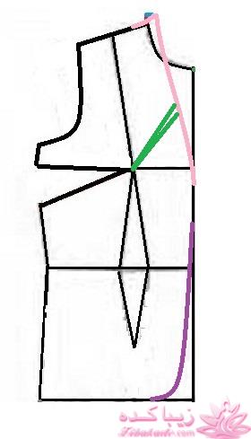 آموزش دوخت لباس مجلسی