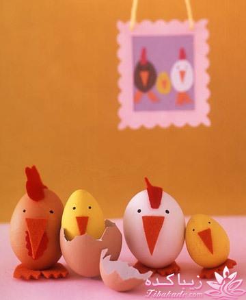 امسال تخم مرغ های عید را جور دیگر تزیین کنیم