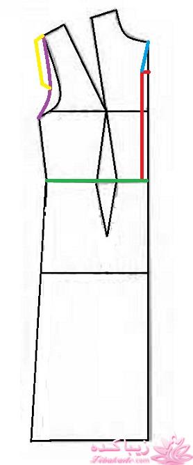 آموزش دوخت لباس مجلسی