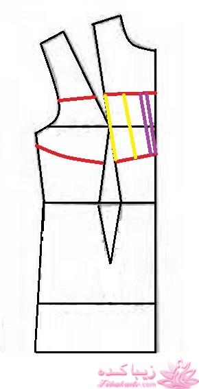 آموزش دوخت لباس مجلسی