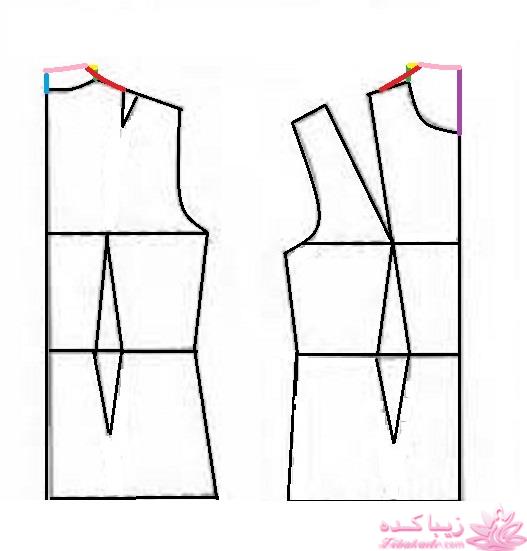 آموزش دوخت لباس مجلسی