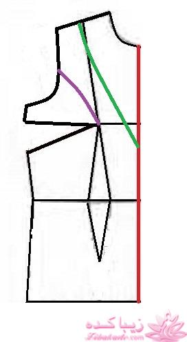 آموزش دوخت لباس مجلسی