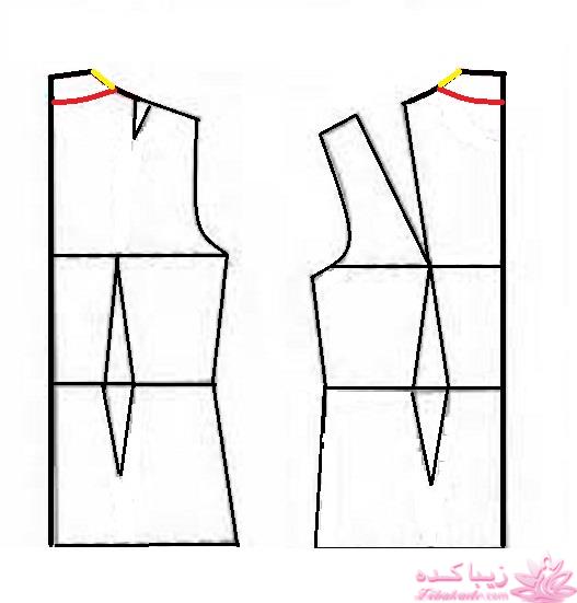 آموزش دوخت لباس مجلسی