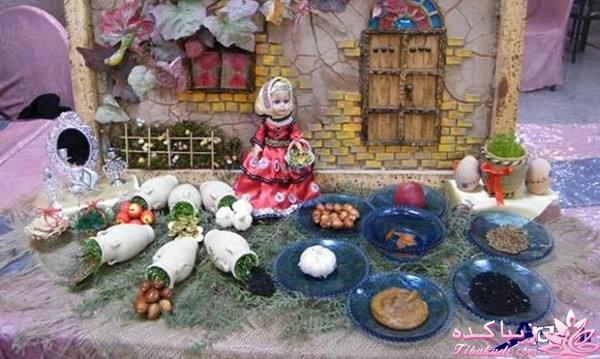 نمونه هایی از هفت سین های بسیار زیبا