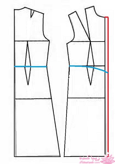 آموزش دوخت مانتو