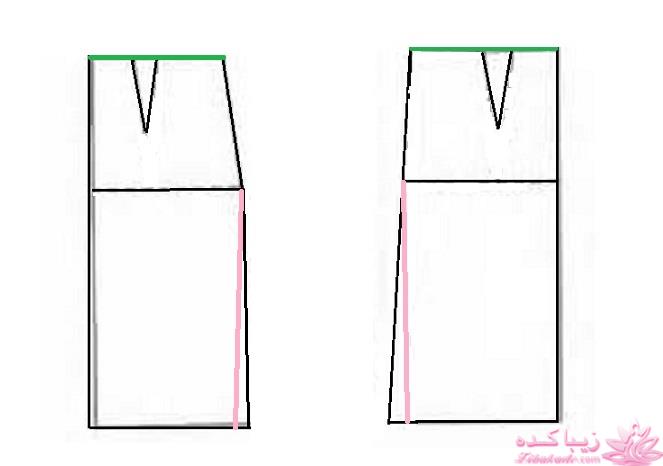 آموزش دوخت لباس مجلسی