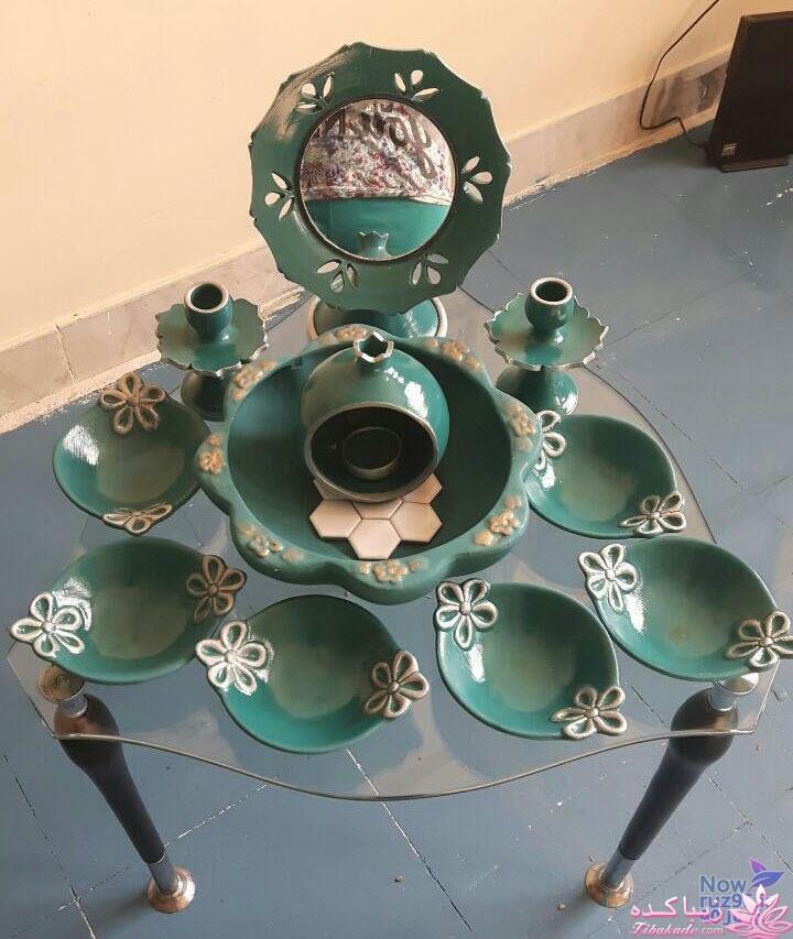 انواع مدل های ظروف هفت سین برای سال جدید