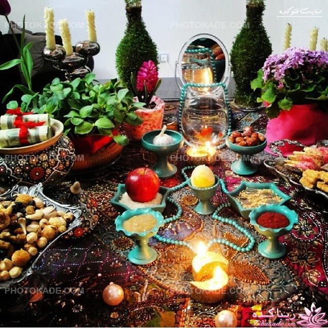 نمونه هایی از هفت سین های بسیار زیبا