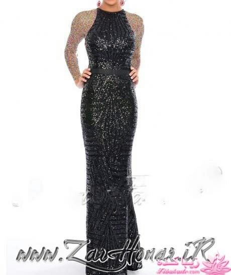 آموزش دوخت لباس مجلسی