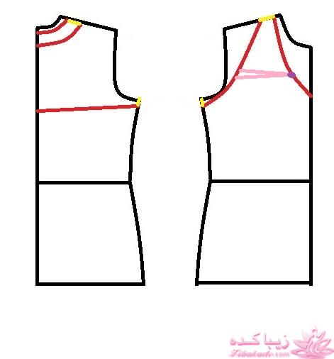 آموزش دوخت لباس مجلسی