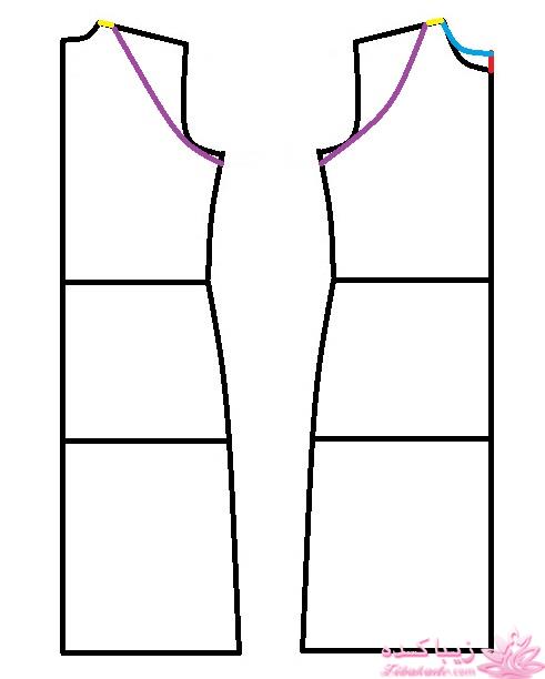 آموزش دوخت لباس مجلسی