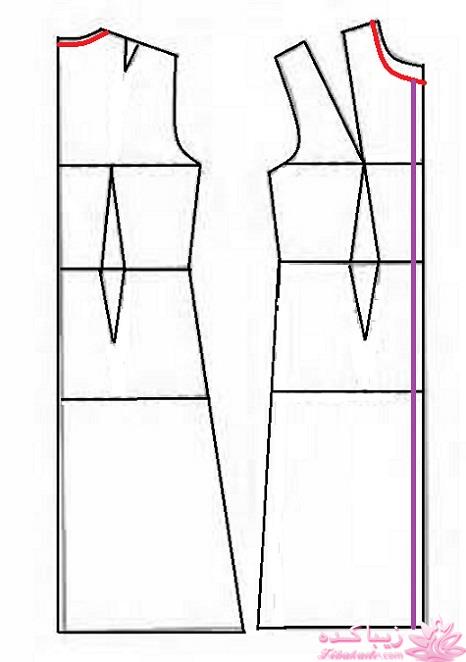 آموزش دوخت مانتو