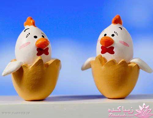 امسال تخم مرغ های عید را جور دیگر تزیین کنیم