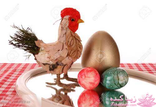 امسال تخم مرغ های عید را جور دیگر تزیین کنیم