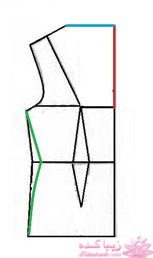 آموزش دوخت لباس مجلسی