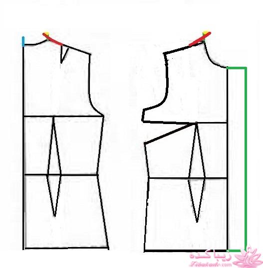 آموزش دوخت لباس مجلسی