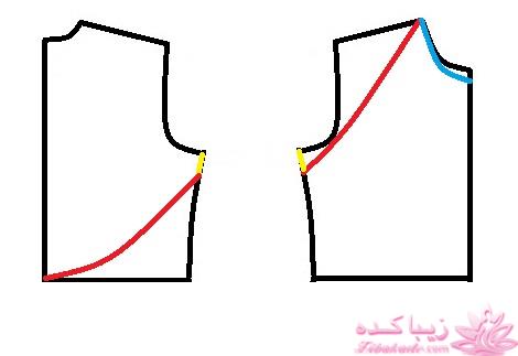 آموزش دوخت لباس مجلسی