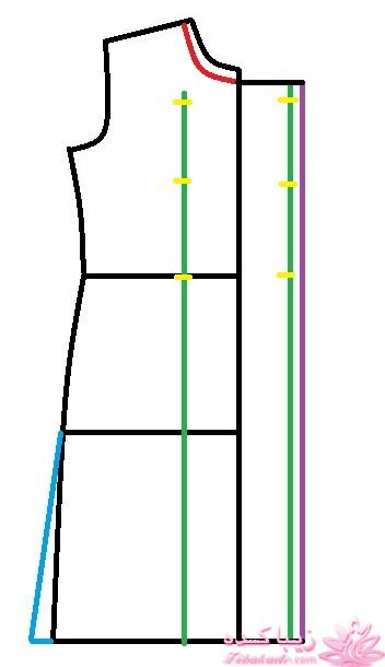 آموزش دوخت مانتو